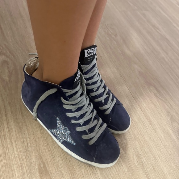 Golden goose high top sneakers size 6.5 - Picture 2 of 7